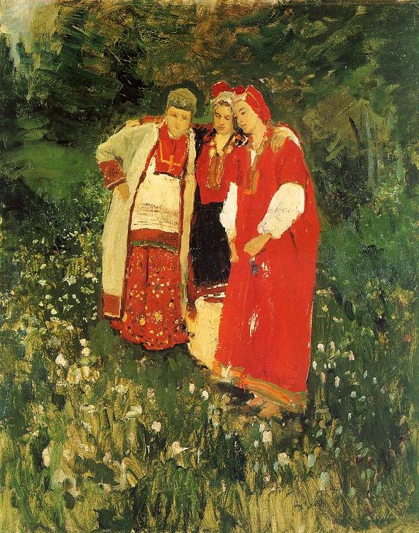 Konstantin Korovin Northern Idyll oil painting image